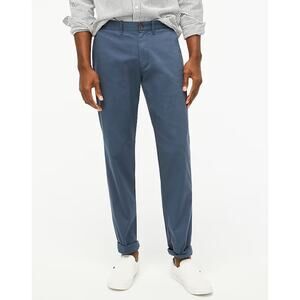 J.Crew Straight Fit Flex Chino Pant In Overcast Blue Size 36x31